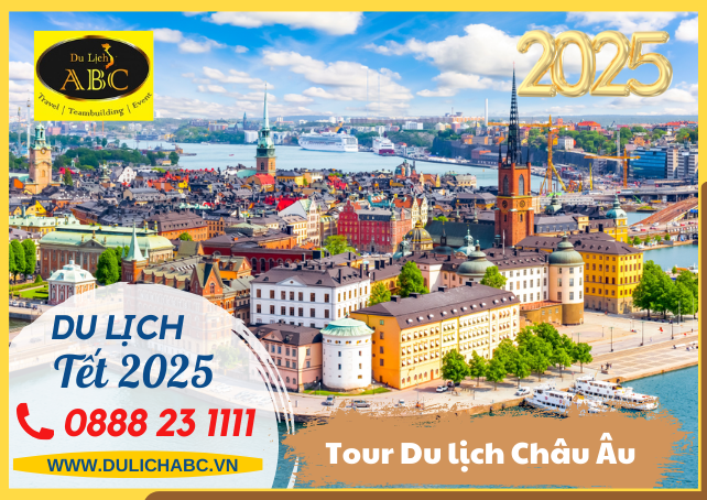 Tour Du lịch Châu Âu Tết Nguyên Đán 2025