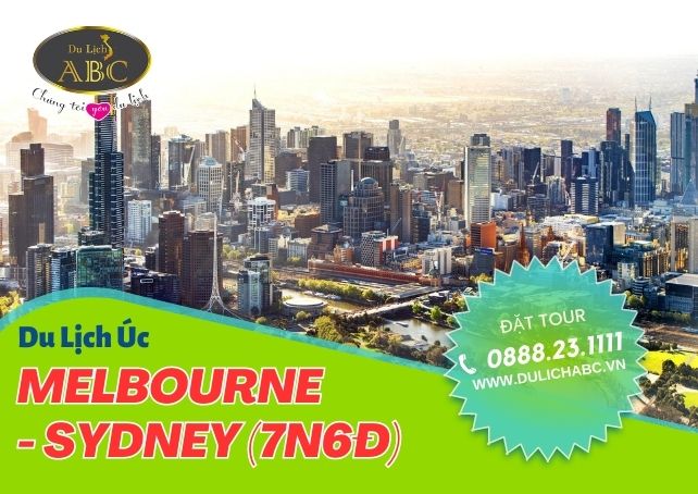 Tour Du Lịch Úc: MELBOURNE - SYDNEY (7N6Đ)