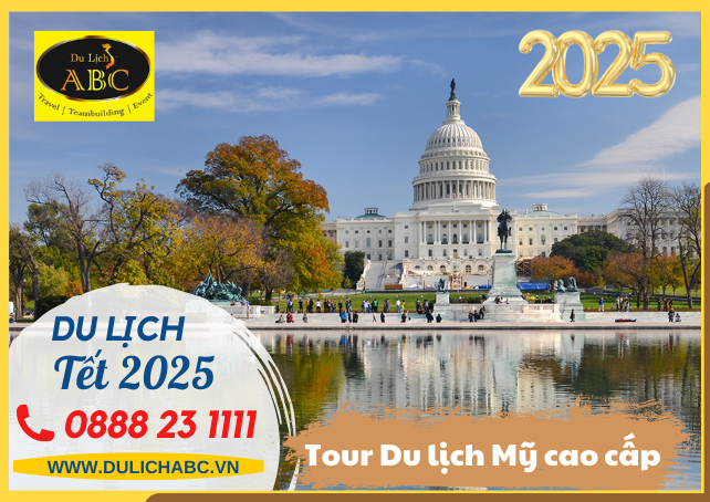 Tour Du lịch Mỹ  Cao Cấp Tết 2025