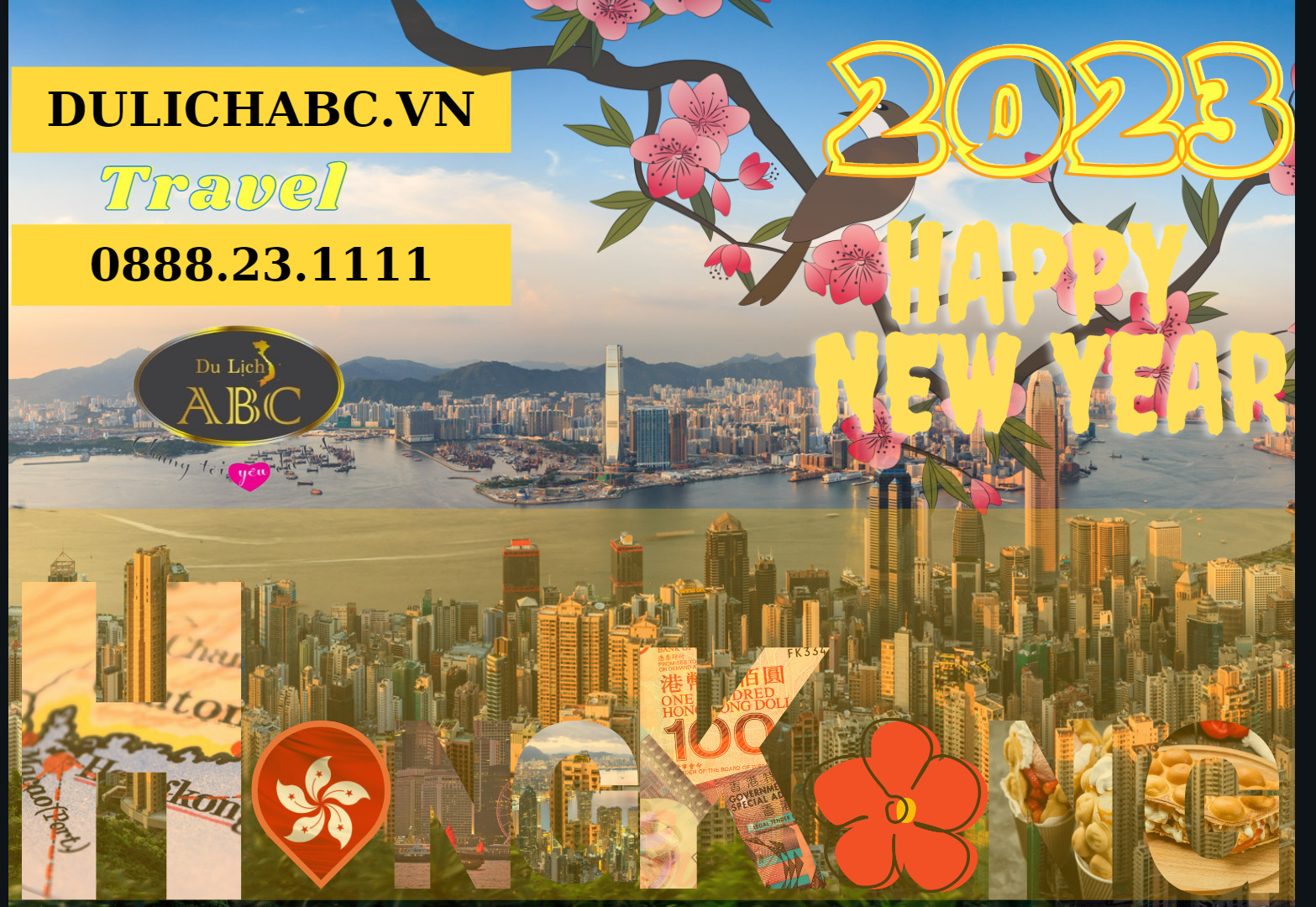 Tour Du lịch Hongkong Tết 2023