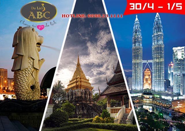 Du lịch Singapore - Malaysia - Indonesia lễ 30/4 và 1/5/2024